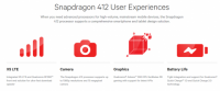 Qualcomm Snapdragon 212  412        